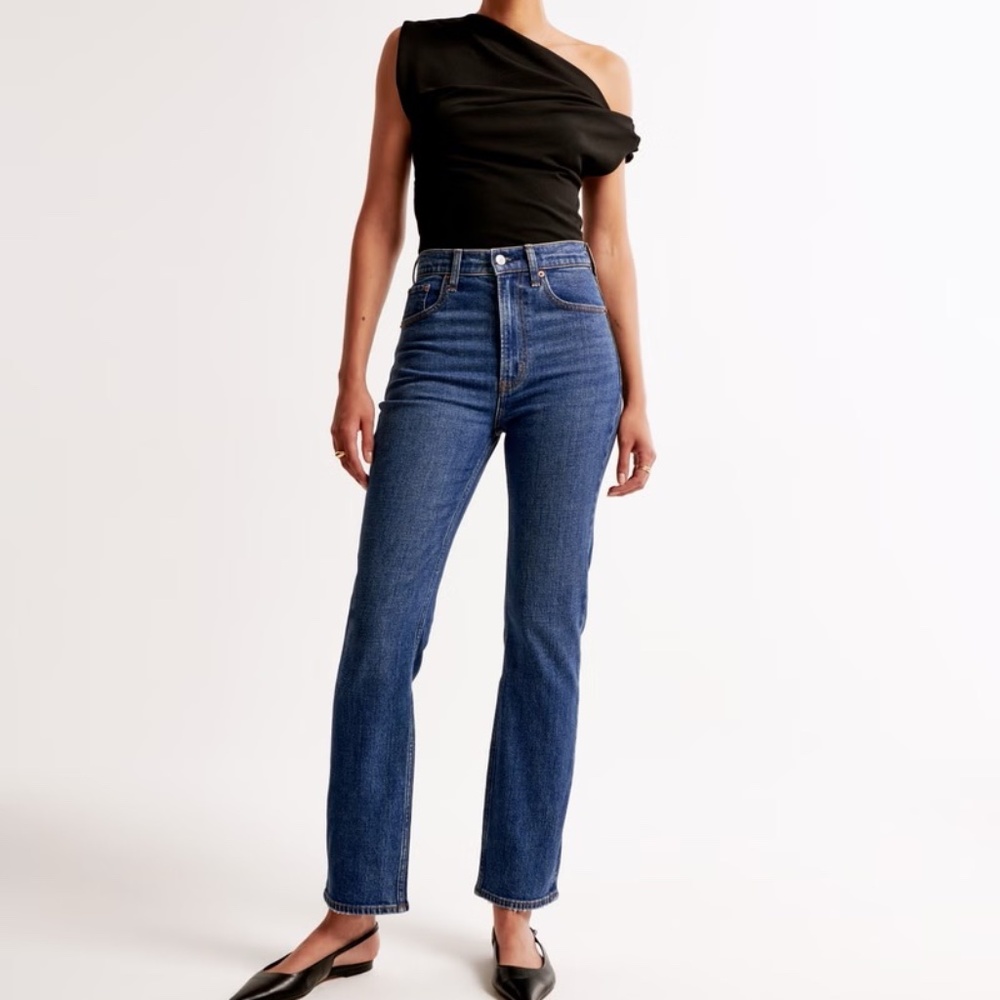 ✅ CLOSET CLOSING SOON Abercrombie & Fitch Blue Ankle Jeans